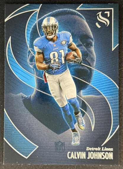 Calvin Johnson 2025 Panini Silhouette Lions