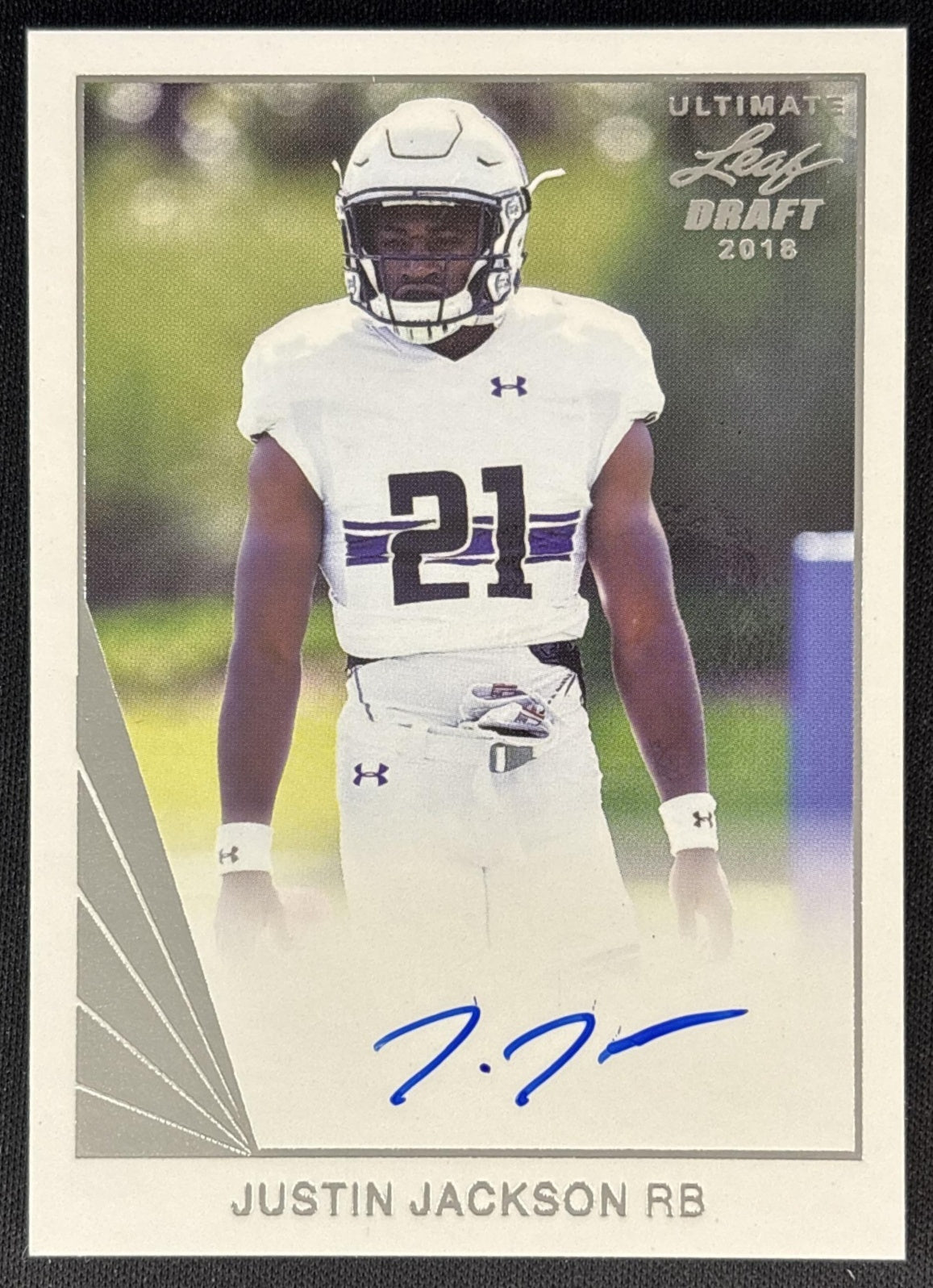 Justin Jackson 2018 Leaf Draft Auto front