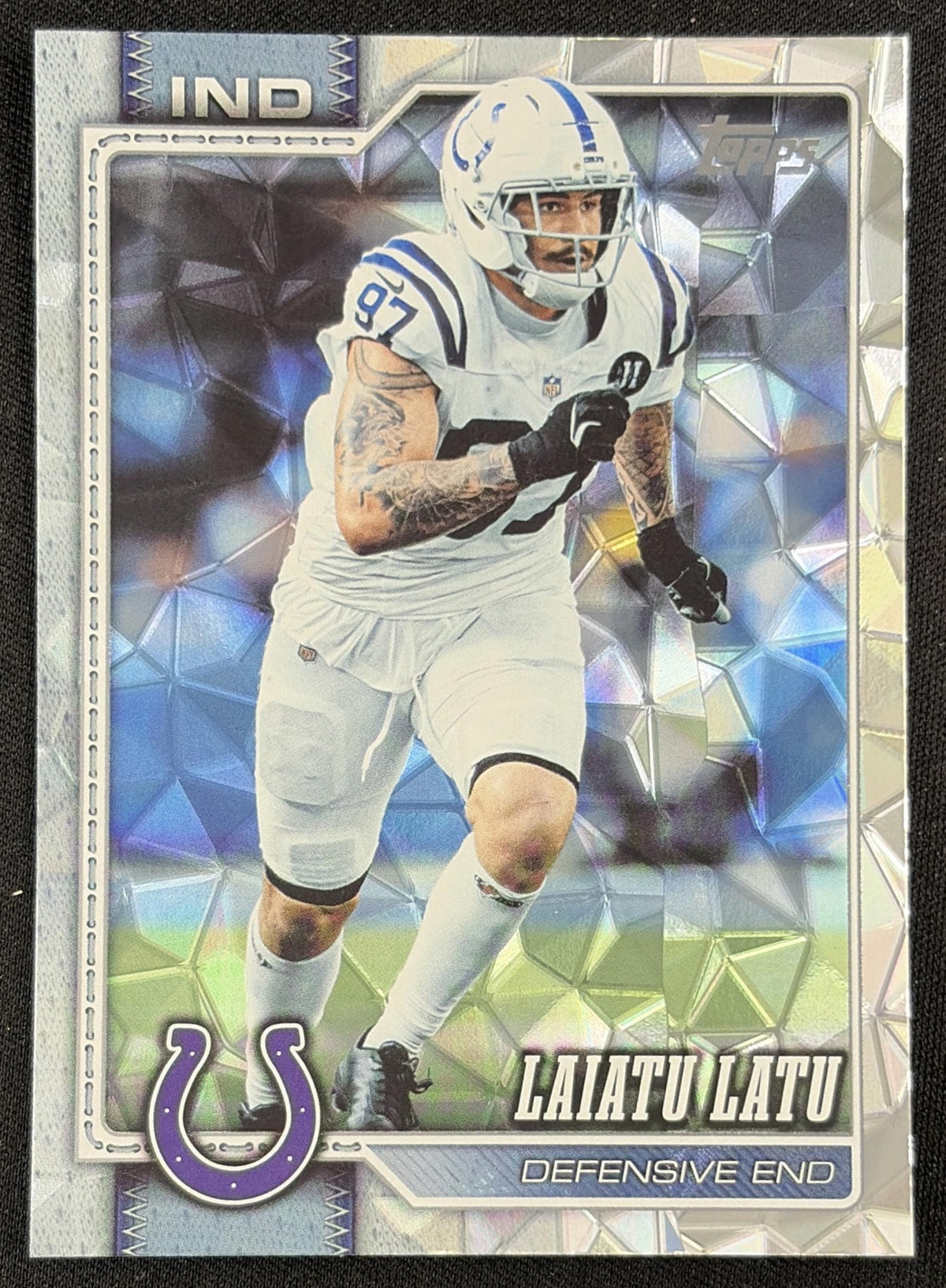Laiatu Latu 2026 Topps Diamante Foil Colts