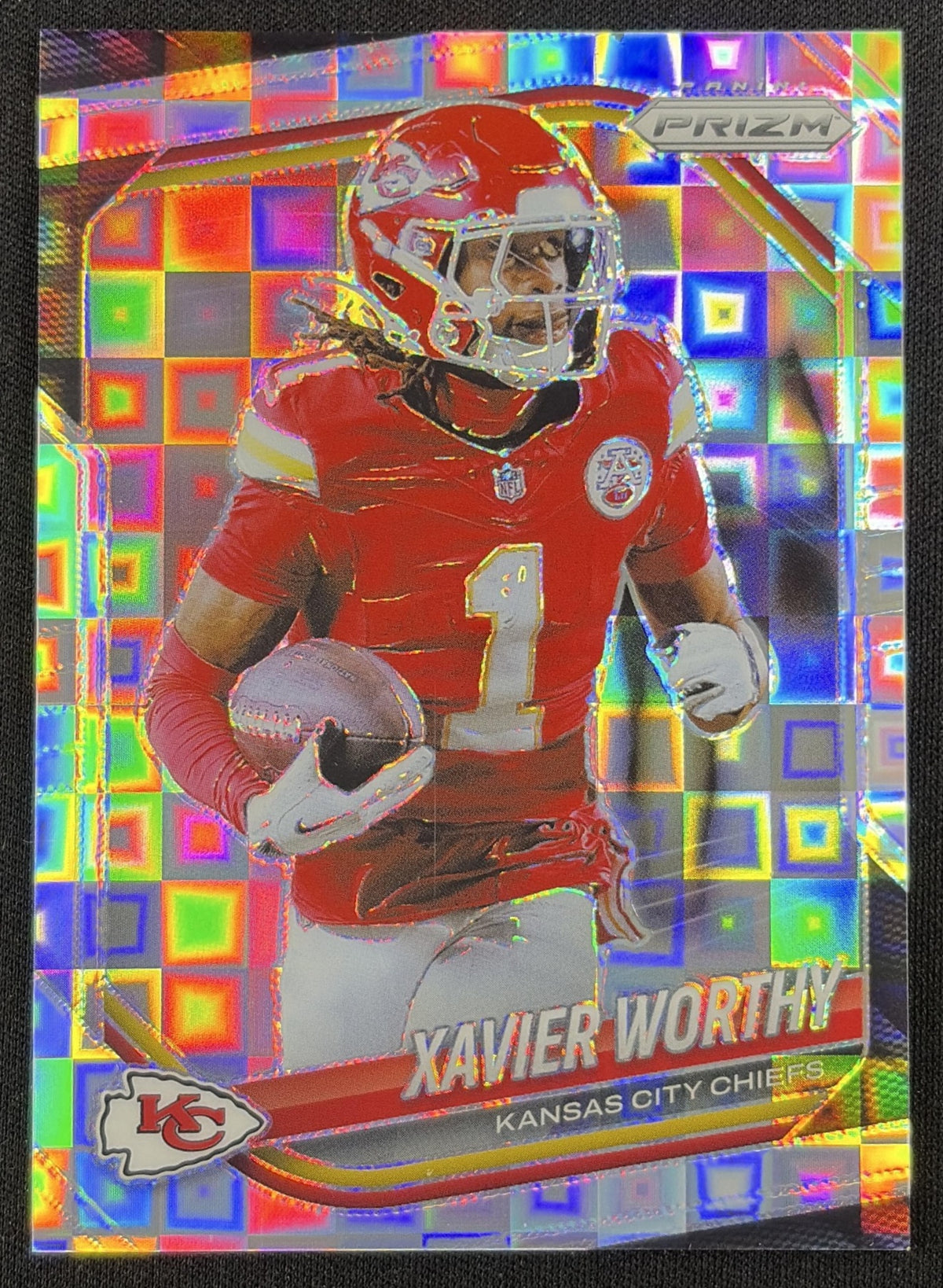 Xavier Worthy 2025 Panini Prizm Pandora /400 Chiefs