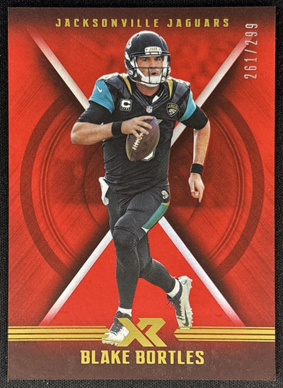 Blake Bortles 2018 Panini XR Red /299 Jaguars