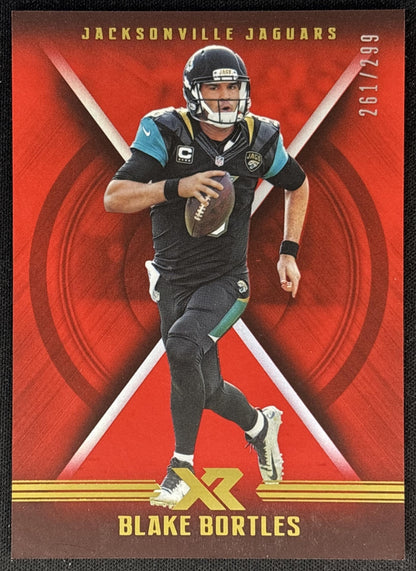 Blake Bortles 2018 Panini XR Red /299 Jaguars