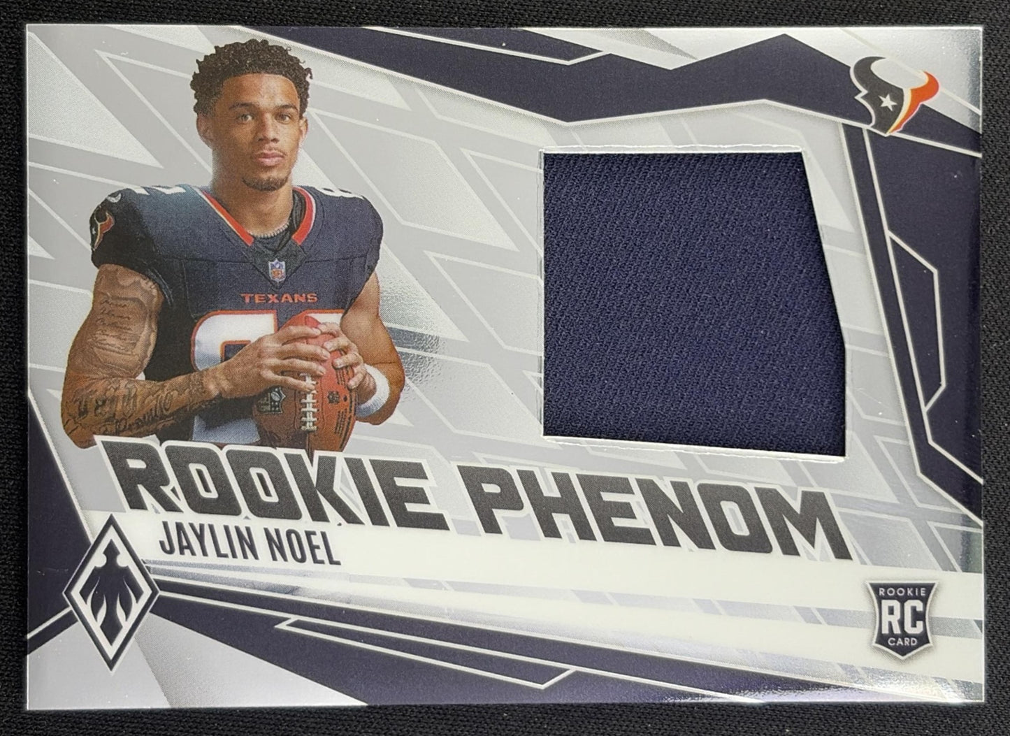 Jaylin Noel 2025 Panini Phoenix Rookie Phenom Jersey /699 Texans 2