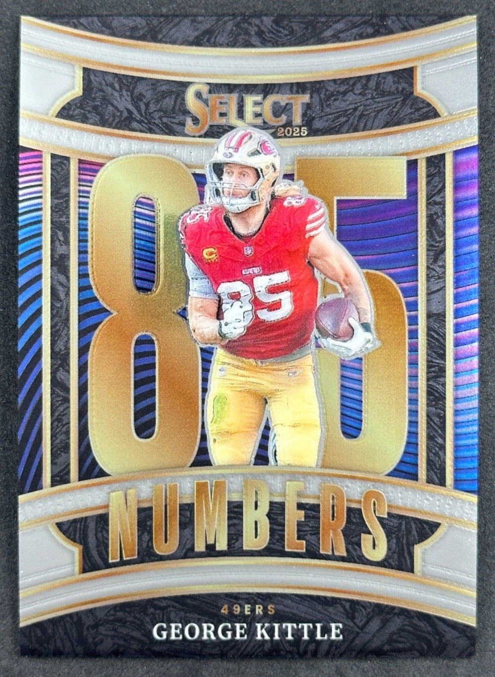 George Kittle Select Numbers San Francisco 49ers Sports Trading Cards
