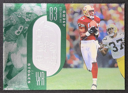 J.J. Stokes 1998 SPx Finite /10100 49ers
