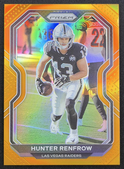 Hunter Renfrow 2020 Panini Prizm Orange /249 Raiders