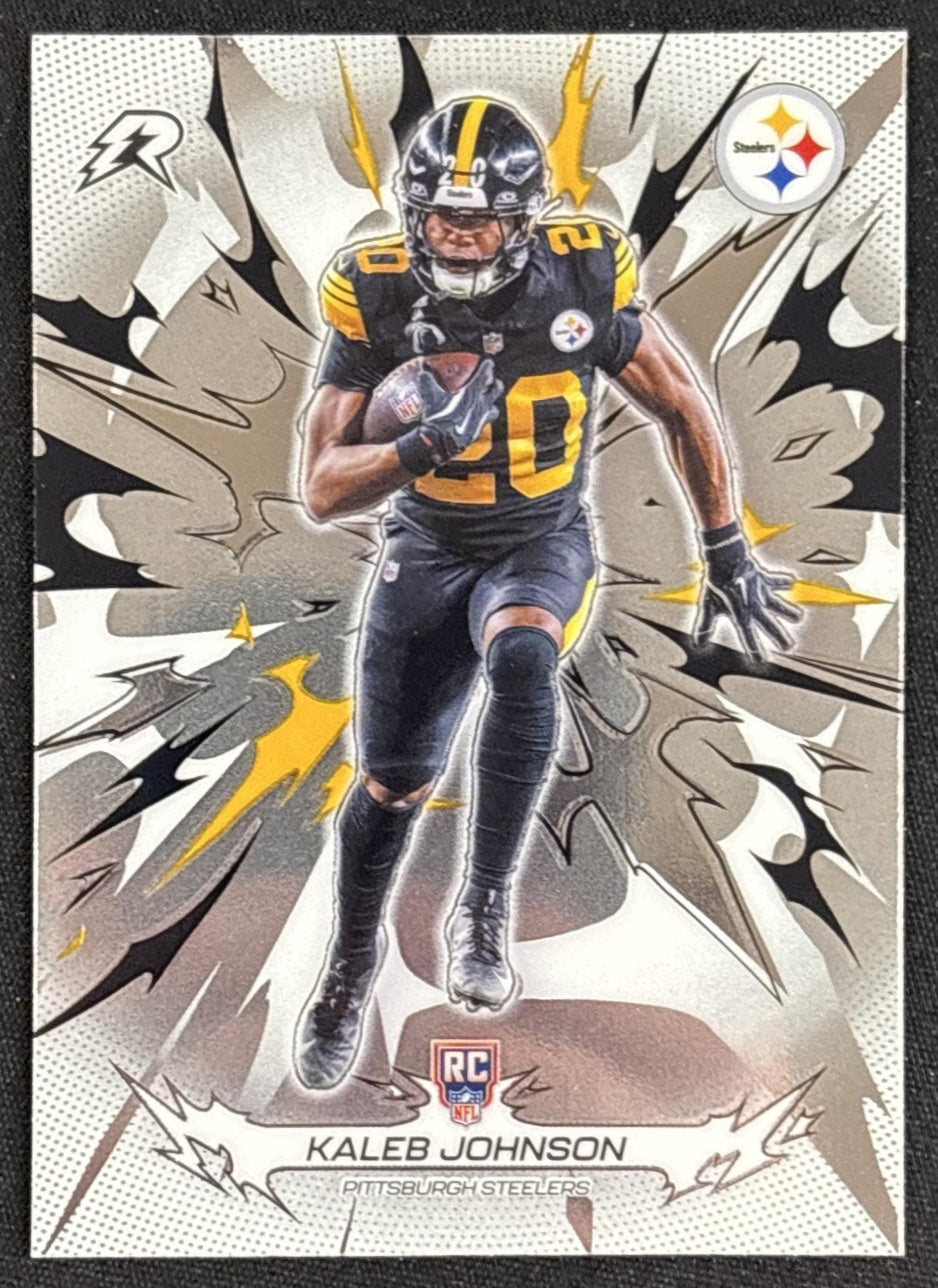 Kaleb Johnson 2025 Topps Resurgence Steelers
