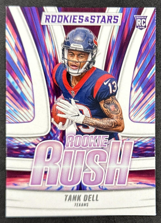 Tank Dell 2023 Panini Rookies & Stars Rookie Rush Texans Default Title Sports Trading Card