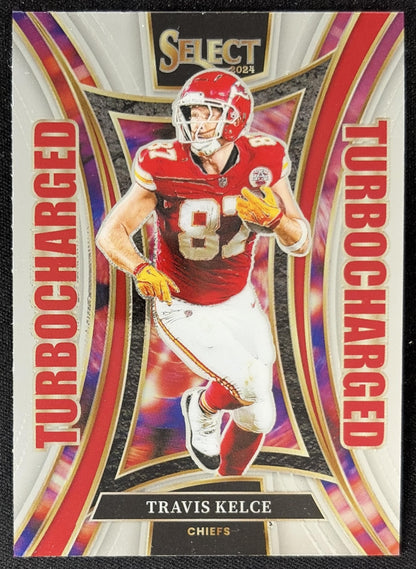 Travis Kelce 2024 Panini Select Turbocharged Chiefs