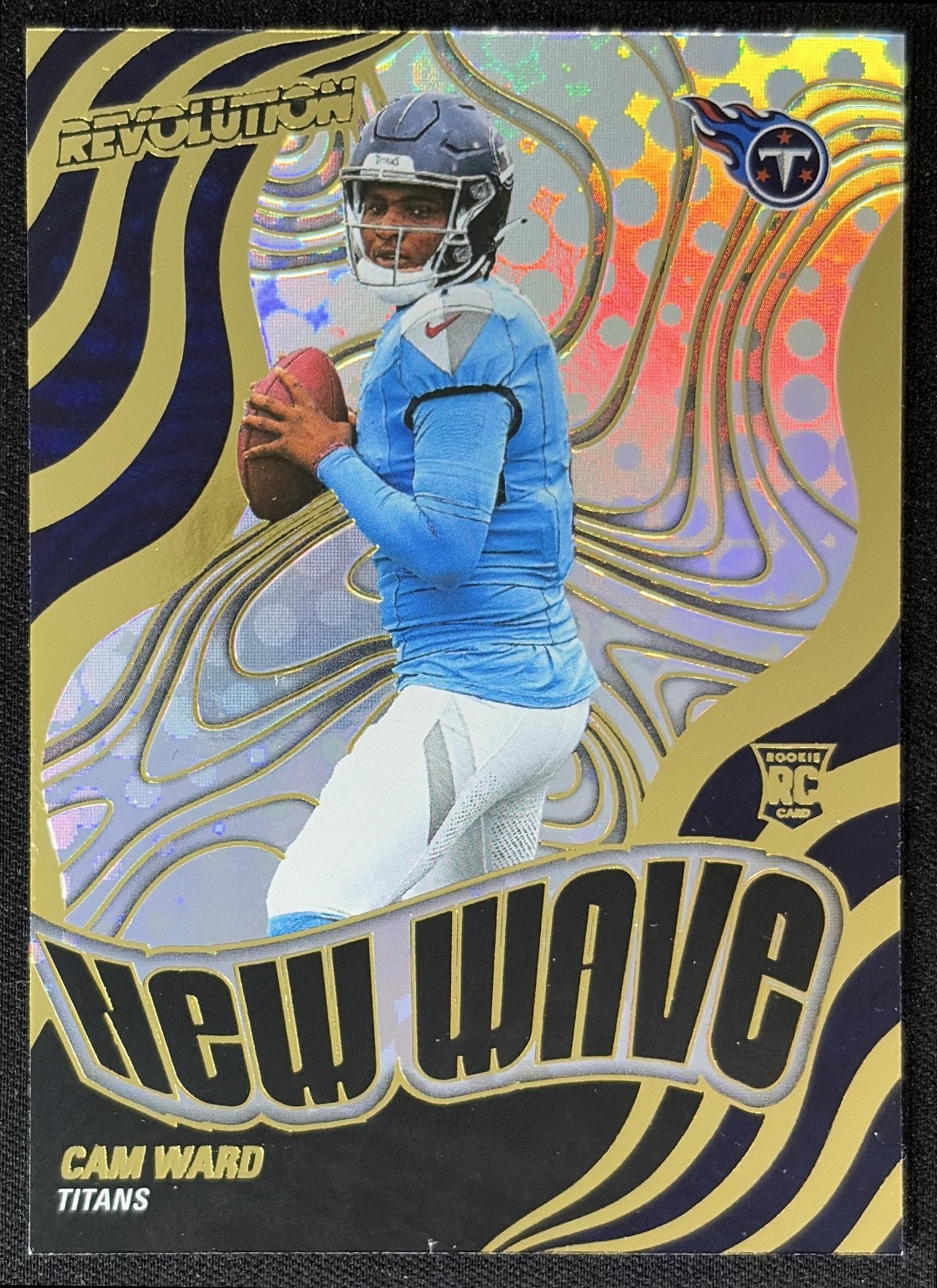 Cam Ward 2025 Panini Revolution New Wave Titans