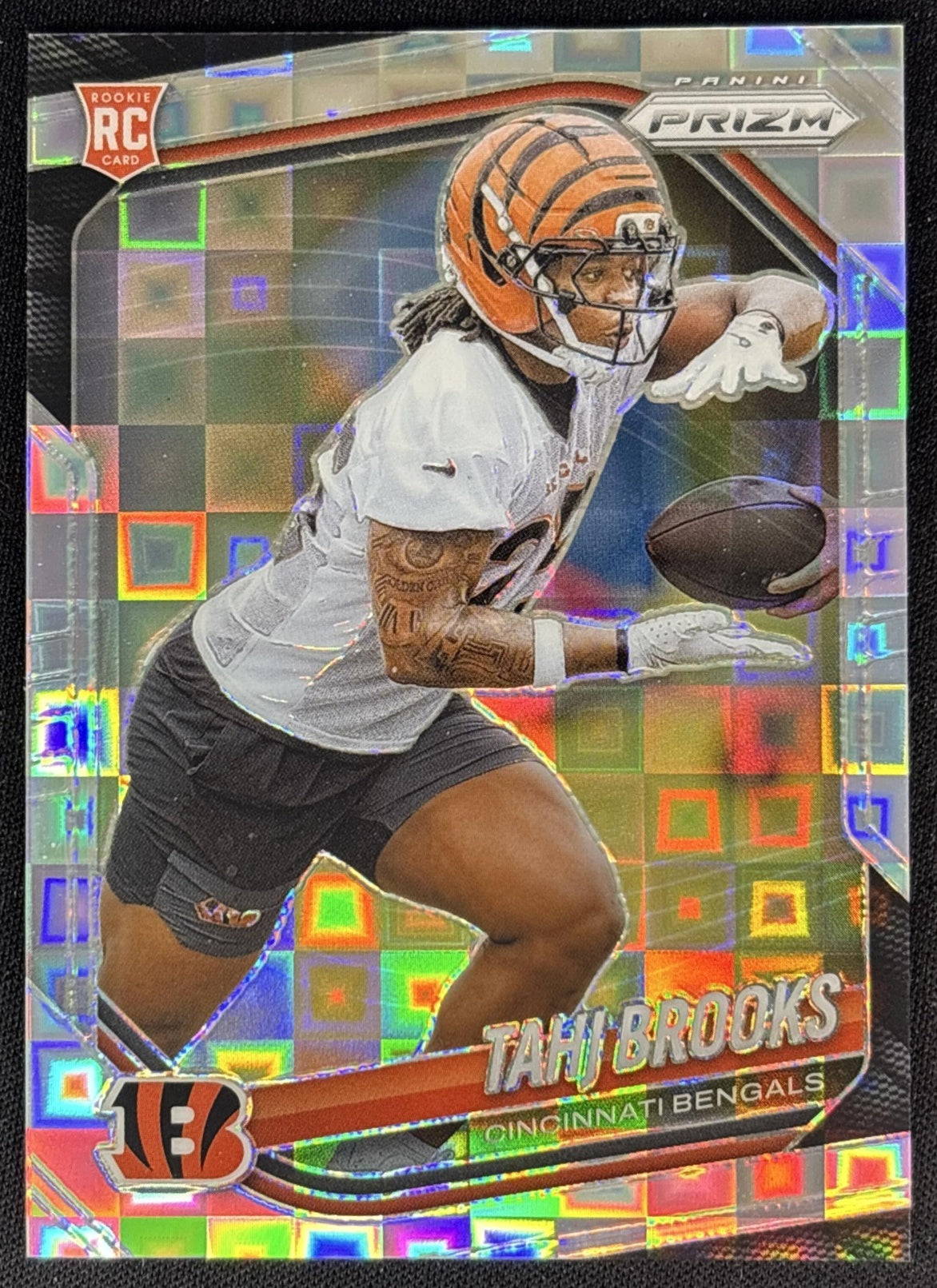 Tahj Brooks 2025 Panini Prizm Pandora /400 Bengals Sports Trading Cards