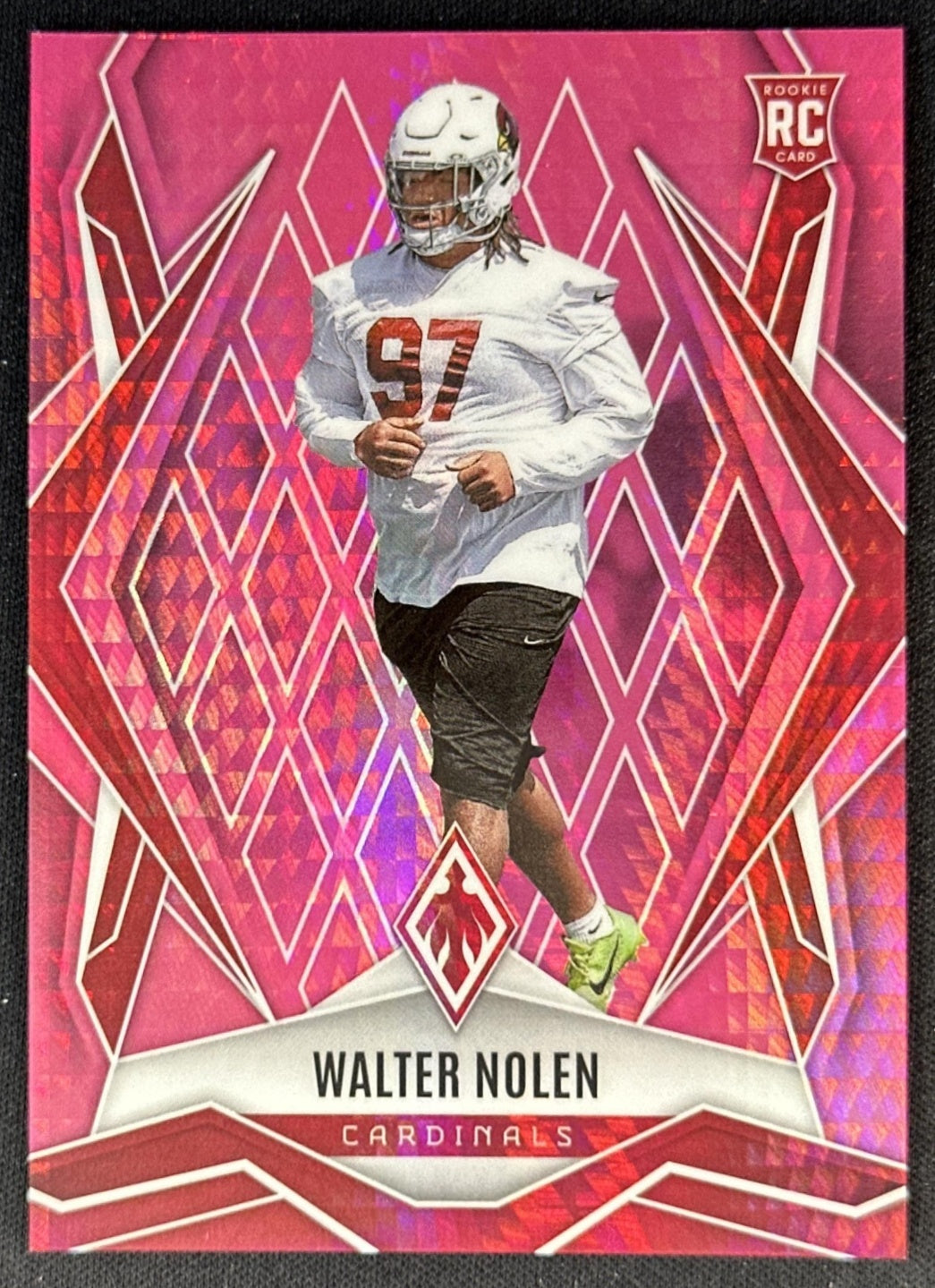 Walter Nolen 2025 Panini Phoenix Pink Hyper Prizm /299 Cardinals Default Title Sports Trading Cards
