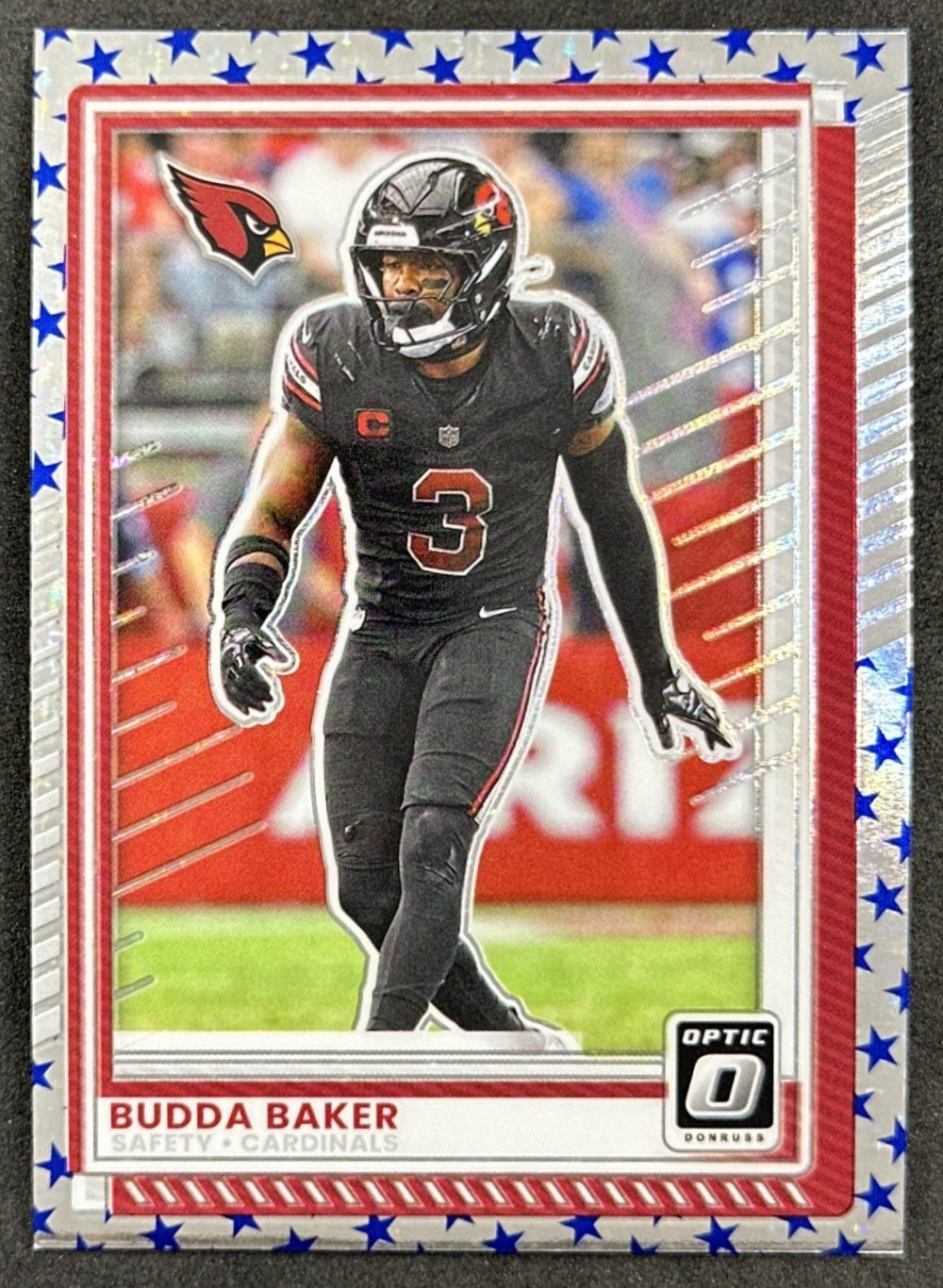 Budda Baker 2025 Panini Donruss Optic Stars Prizm Cardinals Default Title Sports Trading Cards