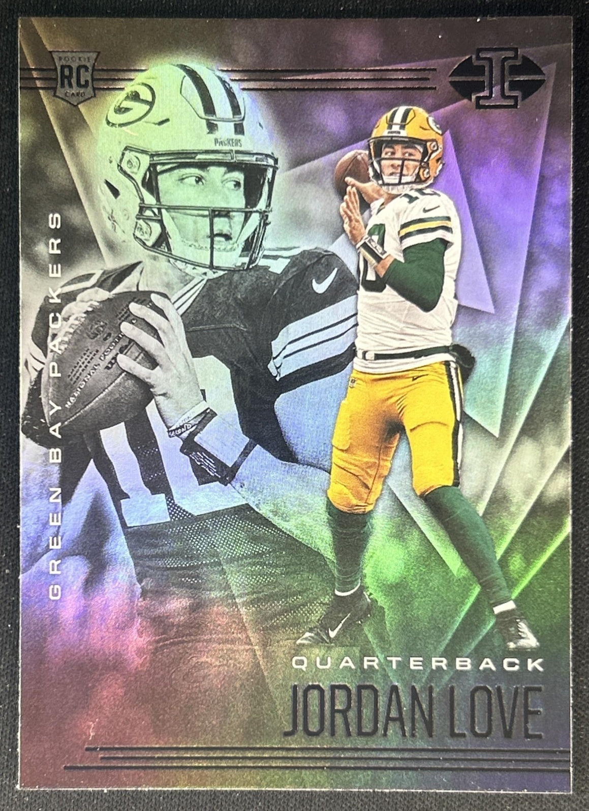 Jordan Love 2020 Panini Illusions Packers front