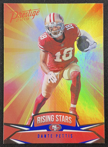 Dante Pettis 2019 Panini Prestige Rising Stars 49ers