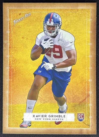 Xavier Grimble 2014 Topps Turkey Red Giants Sports Trading Cards
