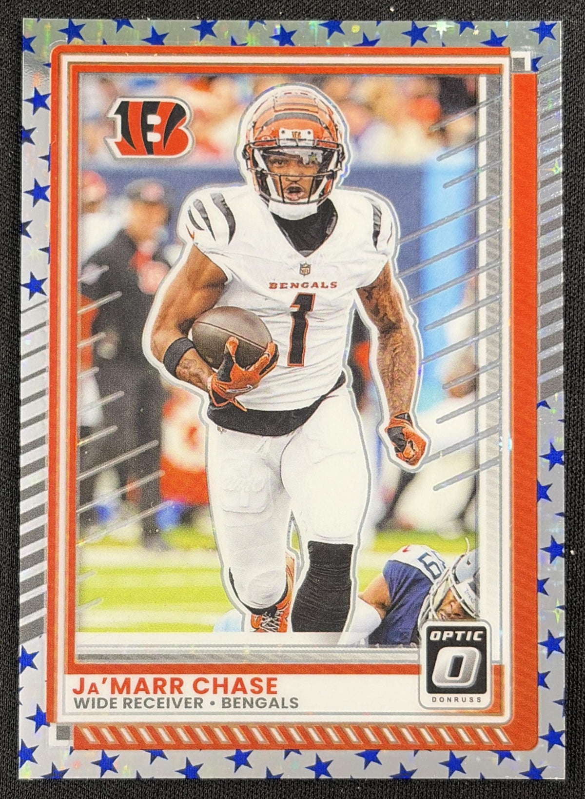 Ja'Marr Chase 2025 Panini Donruss Optic Stars Prizm Bengals