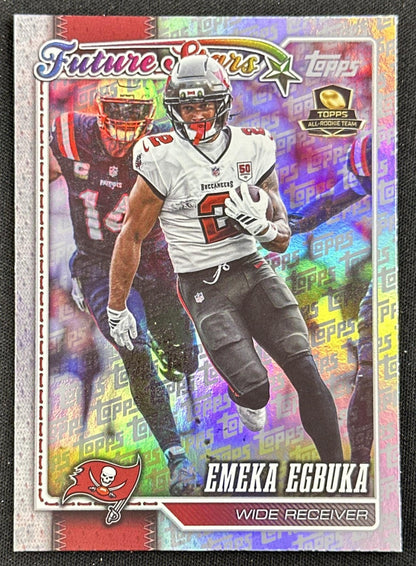 Emeka Egbuka 2026 Topps Flagship Fanatics Foil Buccaneers