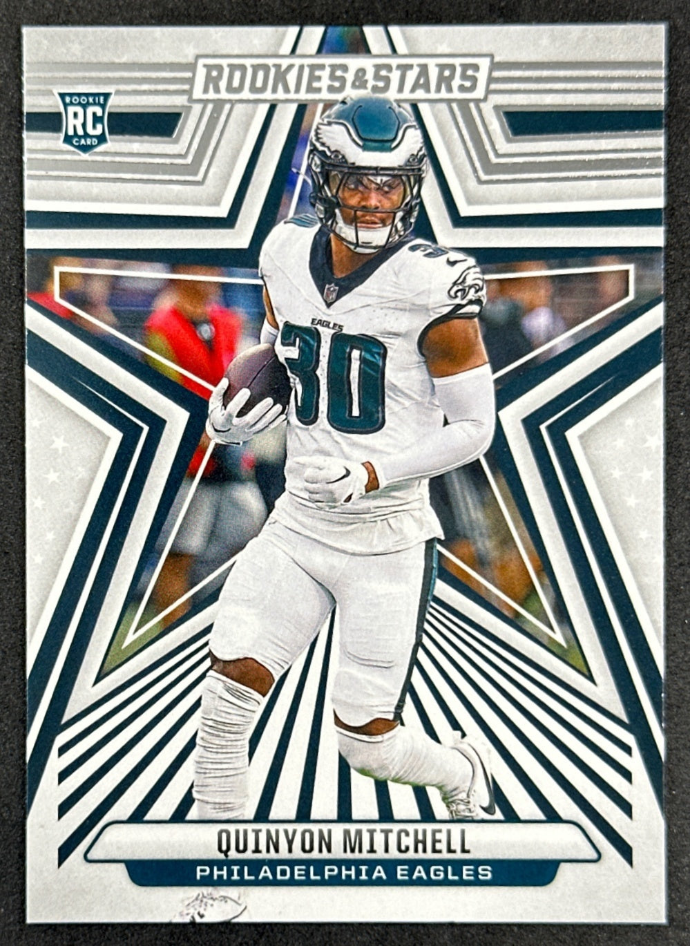 Quinyon Mitchell 2024 Panini Rookies & Stars Eagles Sports Trading Cards