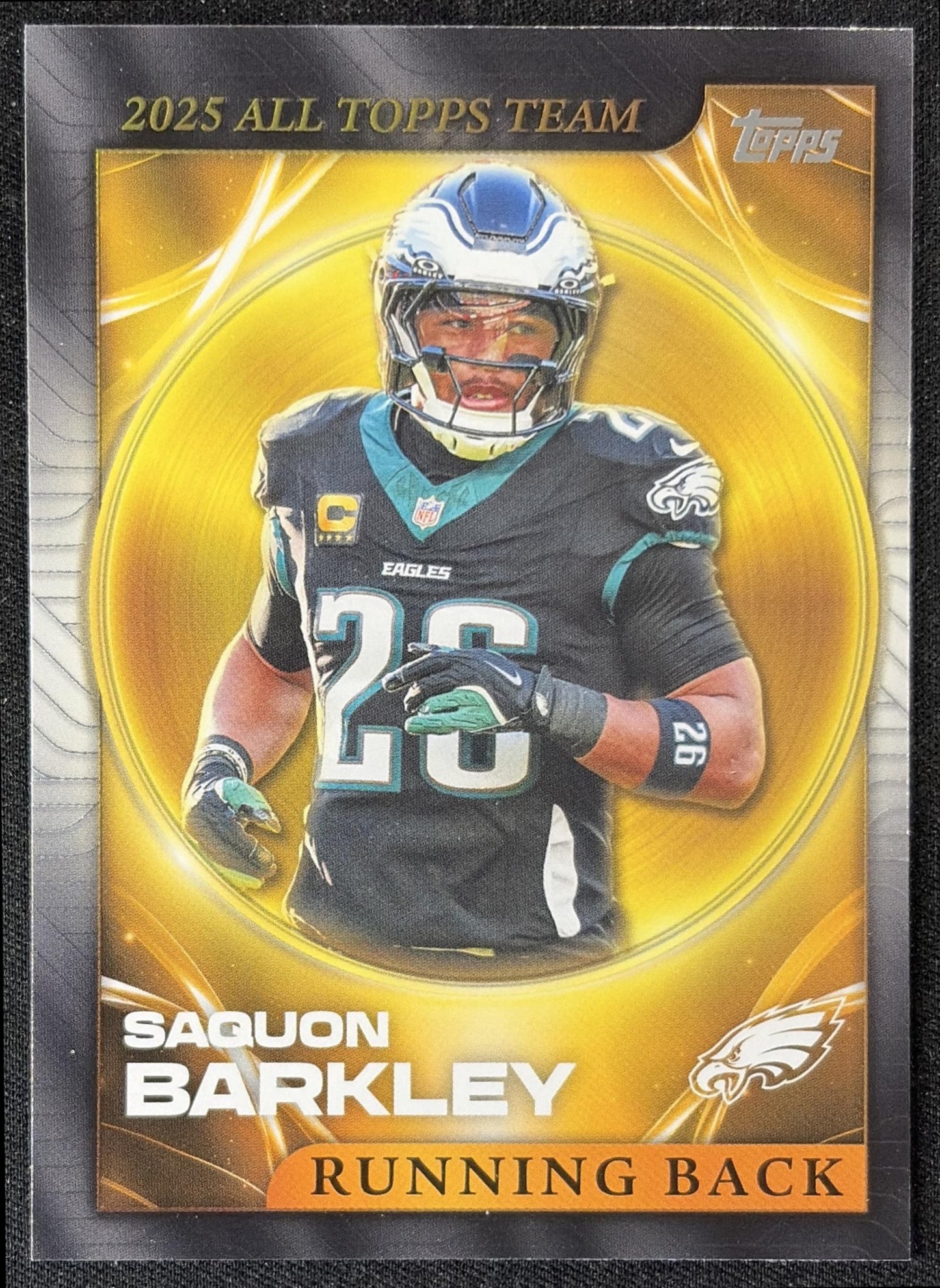 Saquon Barkley 2026 Topps 2025 All-Topps Team Eagles front