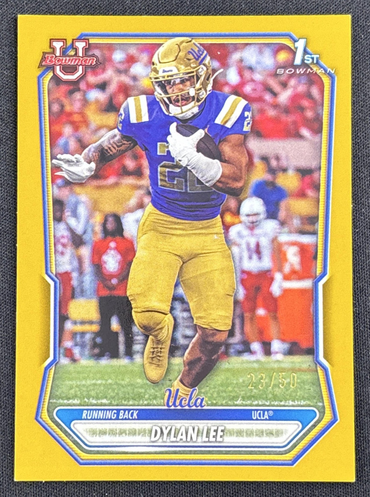 Dylan Lee 2026 Bowman Paper Prospects Gold /50 Bruins Default Title Sports Trading Card