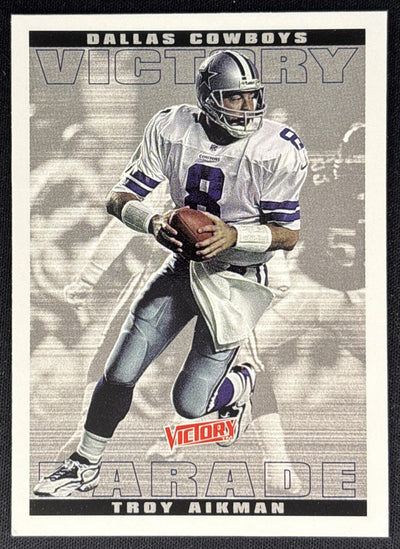 Troy Aikman 1999 Upper Deck Victory Cowboys Sports Trading Cards