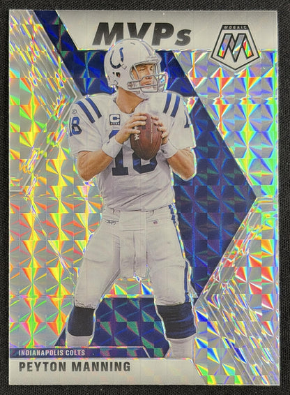 Peyton Manning 2020 Panini Mosaic Prizm Colts