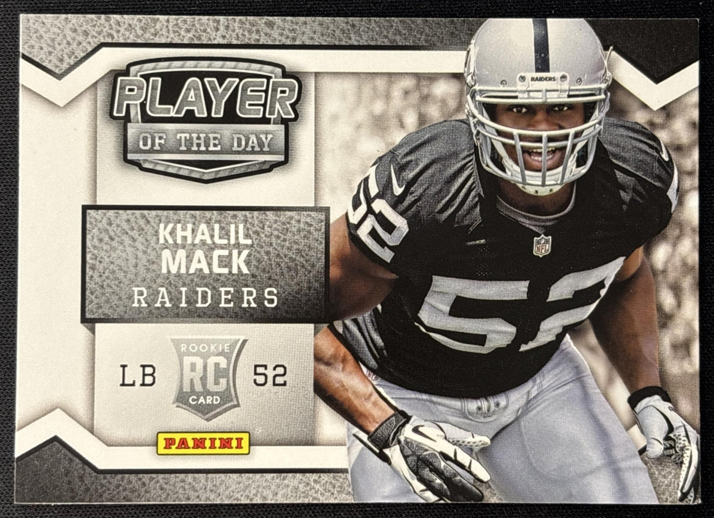 Khalil Mack 2014 Panini Player of the Day Raiders