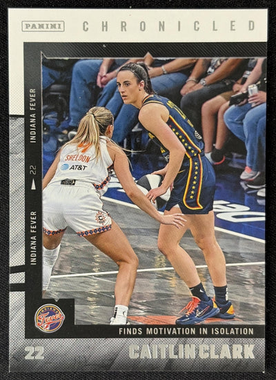 Caitlin Clark 2025 Panini Chronicled WNBA Fever 47 Sports Trading Card