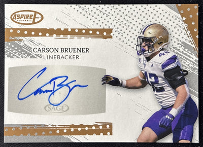 Carter Bruener 2025 Aspire Auto Sports Trading Cards