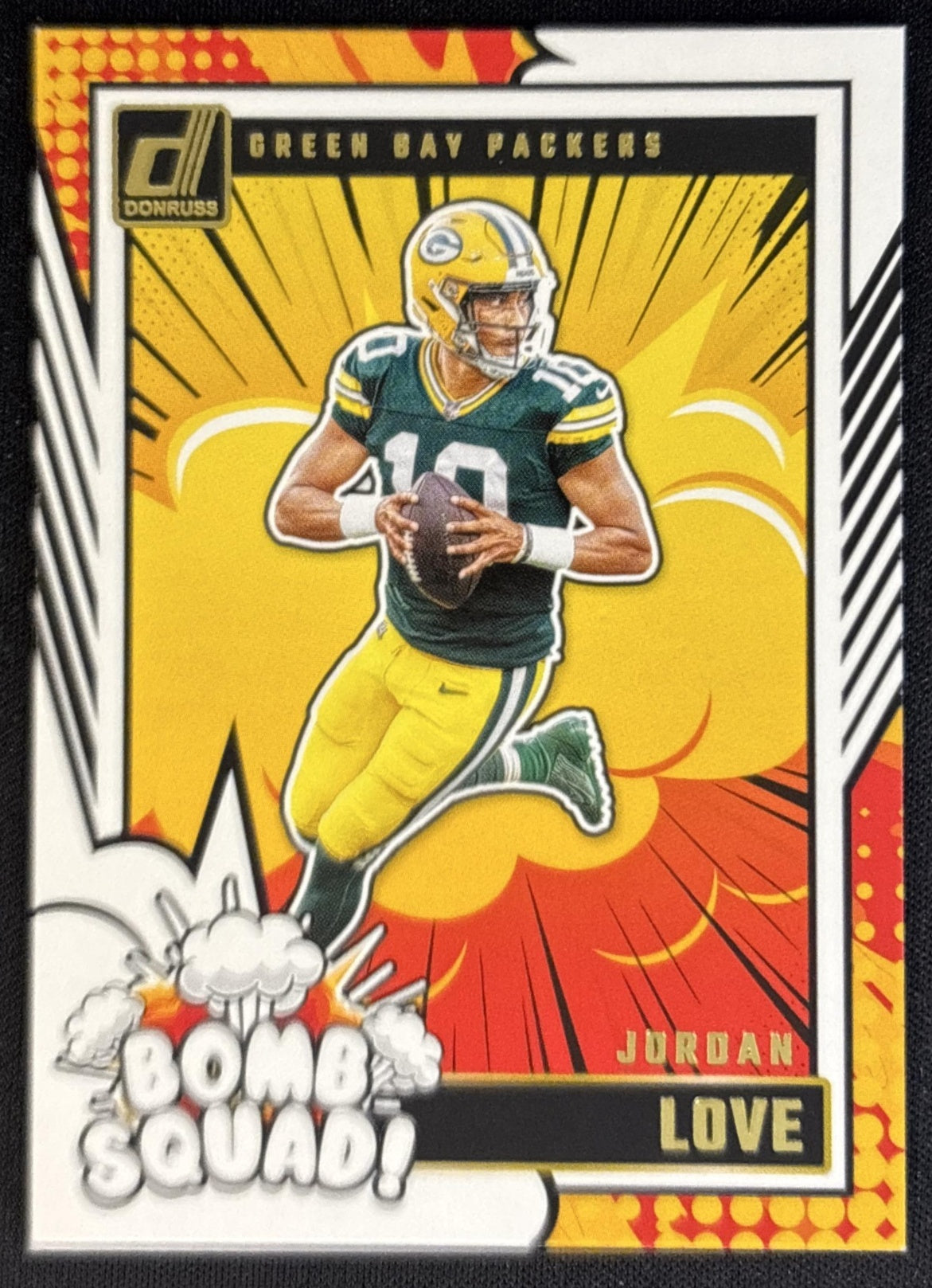 Jordan Love 2024 Panini Donruss Bomb Squad Packers Football
