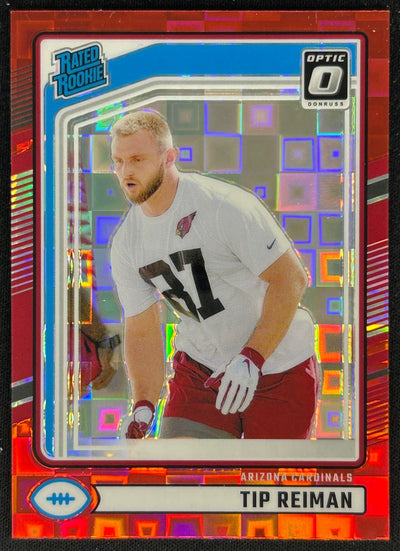 Tip Reiman 2024 Donruss Optic Rated Rookie Preview Red Pandora Cardinals Sports Trading Cards