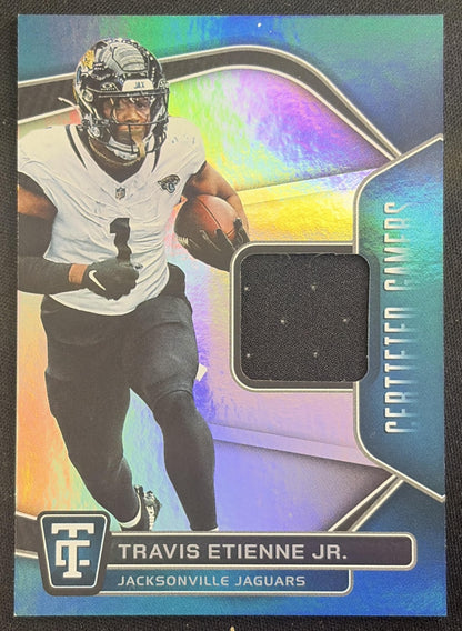 Travis Etienne Jr. 2024 Panini Totally Certified Gamers Jaguars Sports Trading Card