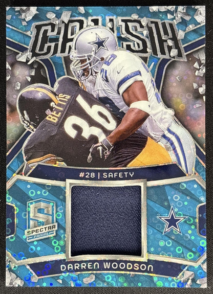 Darren Woodson 2024 Panini Spectra Crush Blue Neon /60 Cowboys - Dallas Cowboys