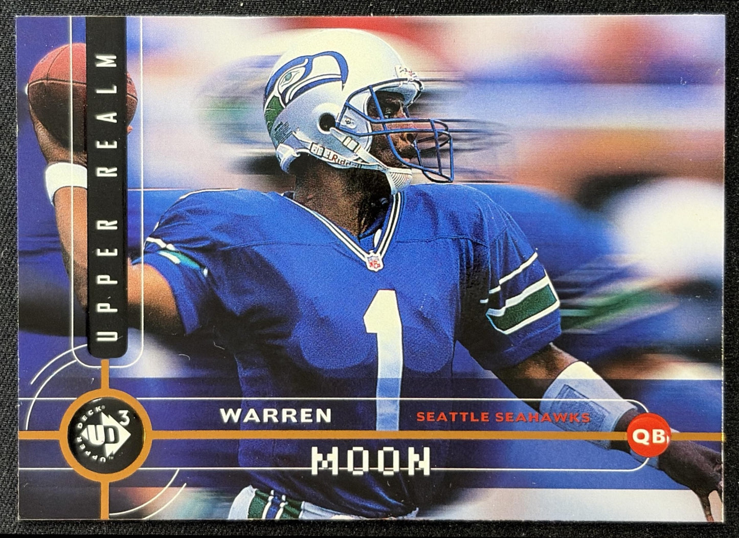 Warren Moon 1998 Upper Deck UD3 Seahawks