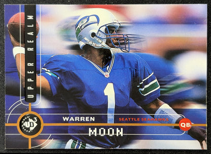 Warren Moon 1998 Upper Deck UD3 Seahawks