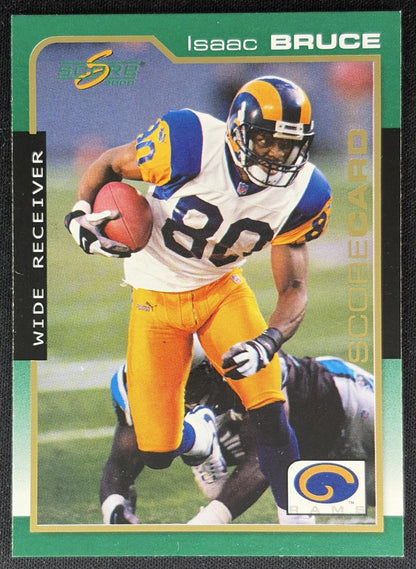 Isaac Bruce 2000 Score Scorecard /2000 Rams