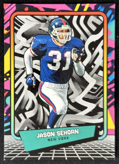 Jason Sehorn 2026 Panini 90s Pop Culture Sports Trading Card