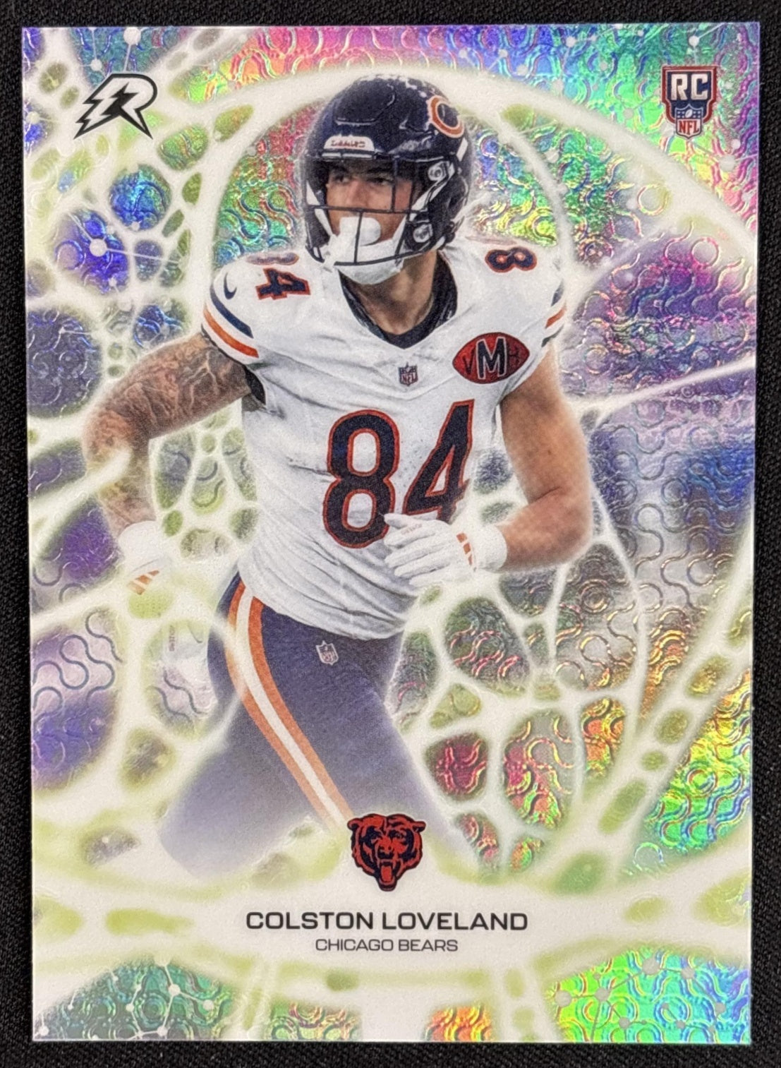 Colston Loveland 2025 Topps Resurgence Protonyx Refractor Bears