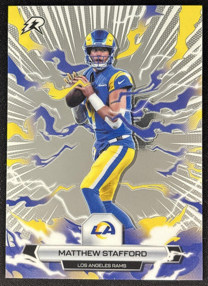 Matthew Stafford 2025 Topps Resurgence Rams Los Angeles Rams front