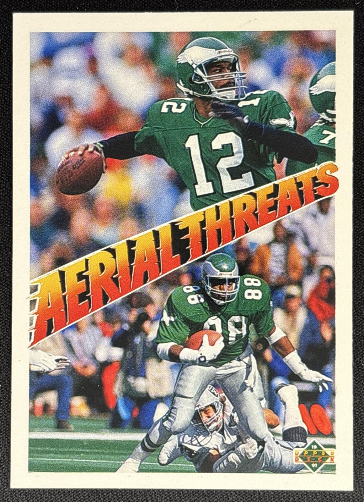 Joe Montana Jerry Rice 1991 Upper Deck 49ers Sports Trading Card