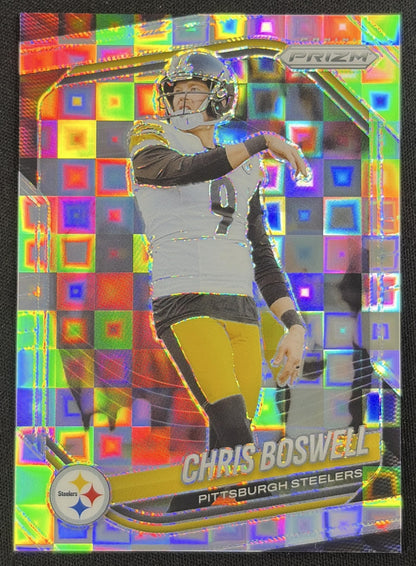 Chris Boswell 2025 Panini Prizm Pandora /400 Steelers