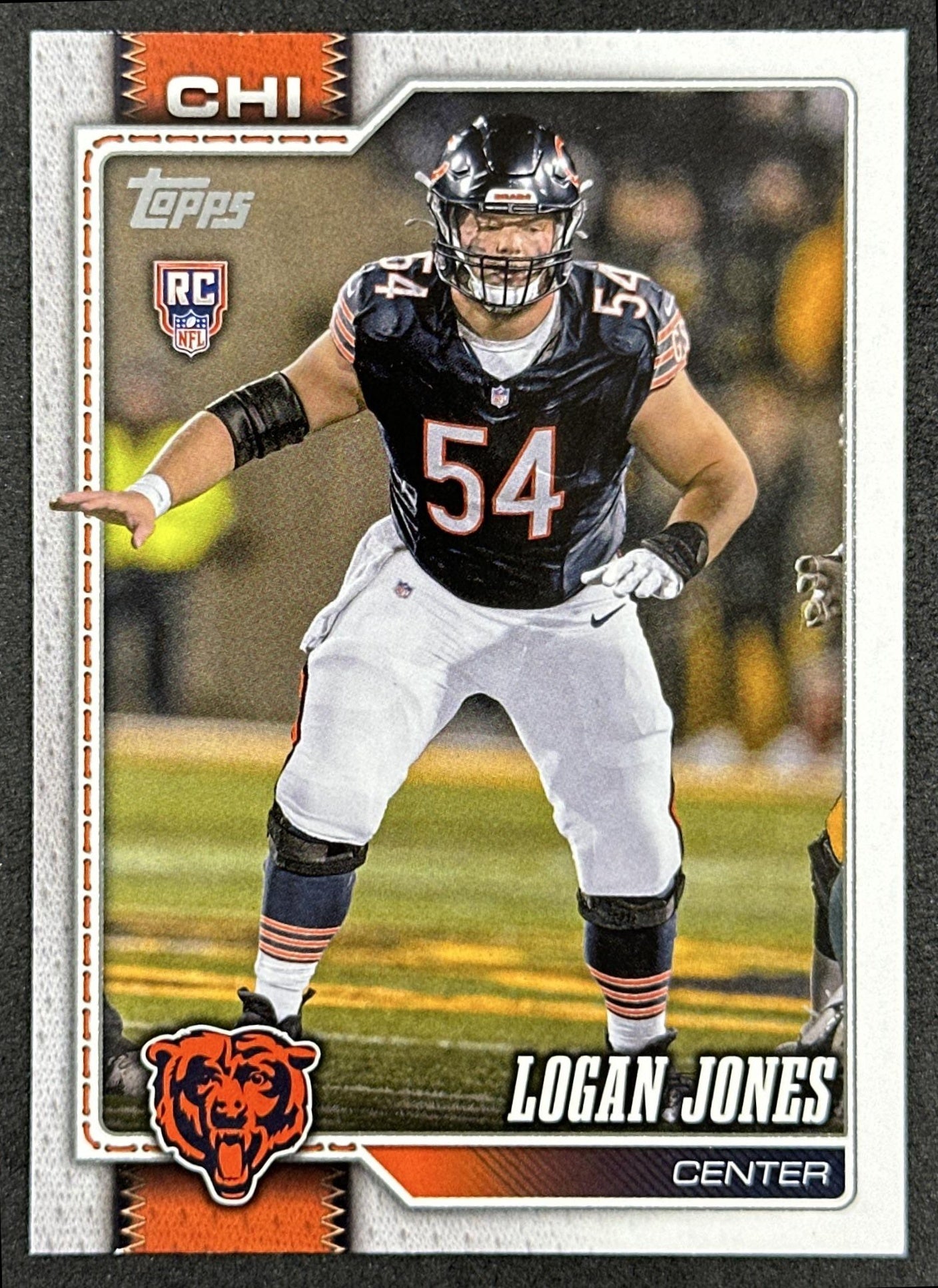 Logan Jones 2026 Topps Flagship Rookie Bears Sports Trading Cards