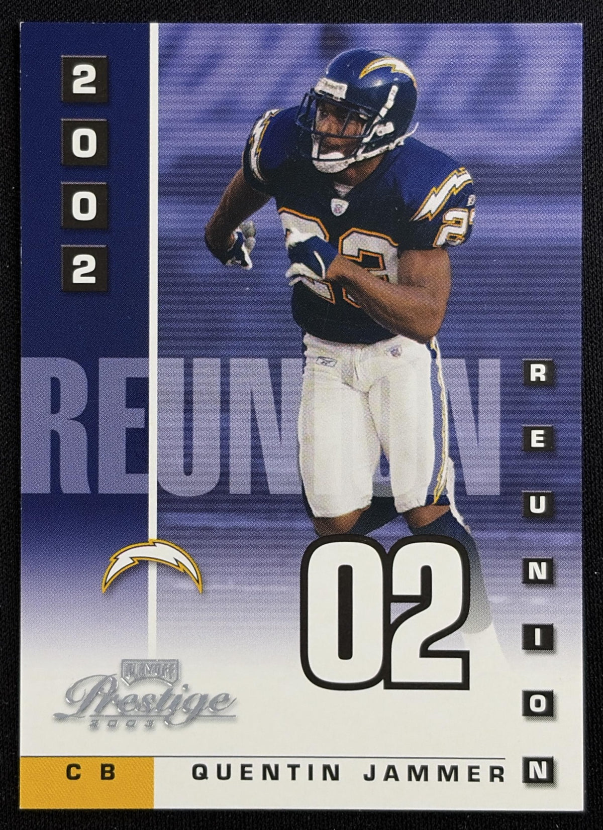 Quentin Jammer 2003 Playoff Prestige 2002 Reunion /2002 Chargers