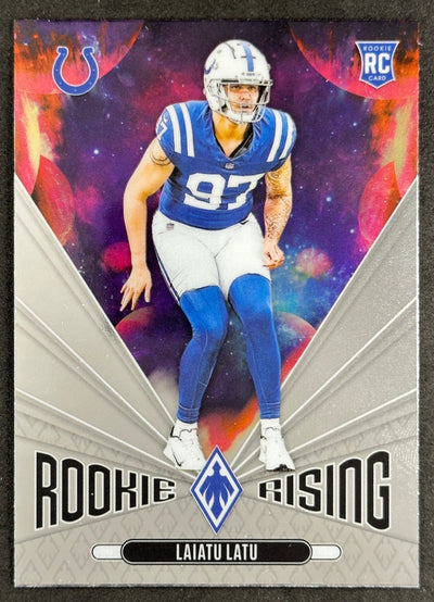Laiatu Latu 2024 Panini Phoenix Rookie Rising Colts Default Title Sports Trading Cards