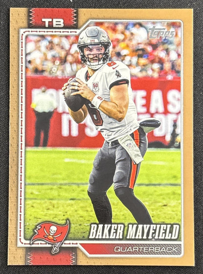 Baker Mayfield 2026 Topps Gold /2026 Buccaneers Sports Trading Card