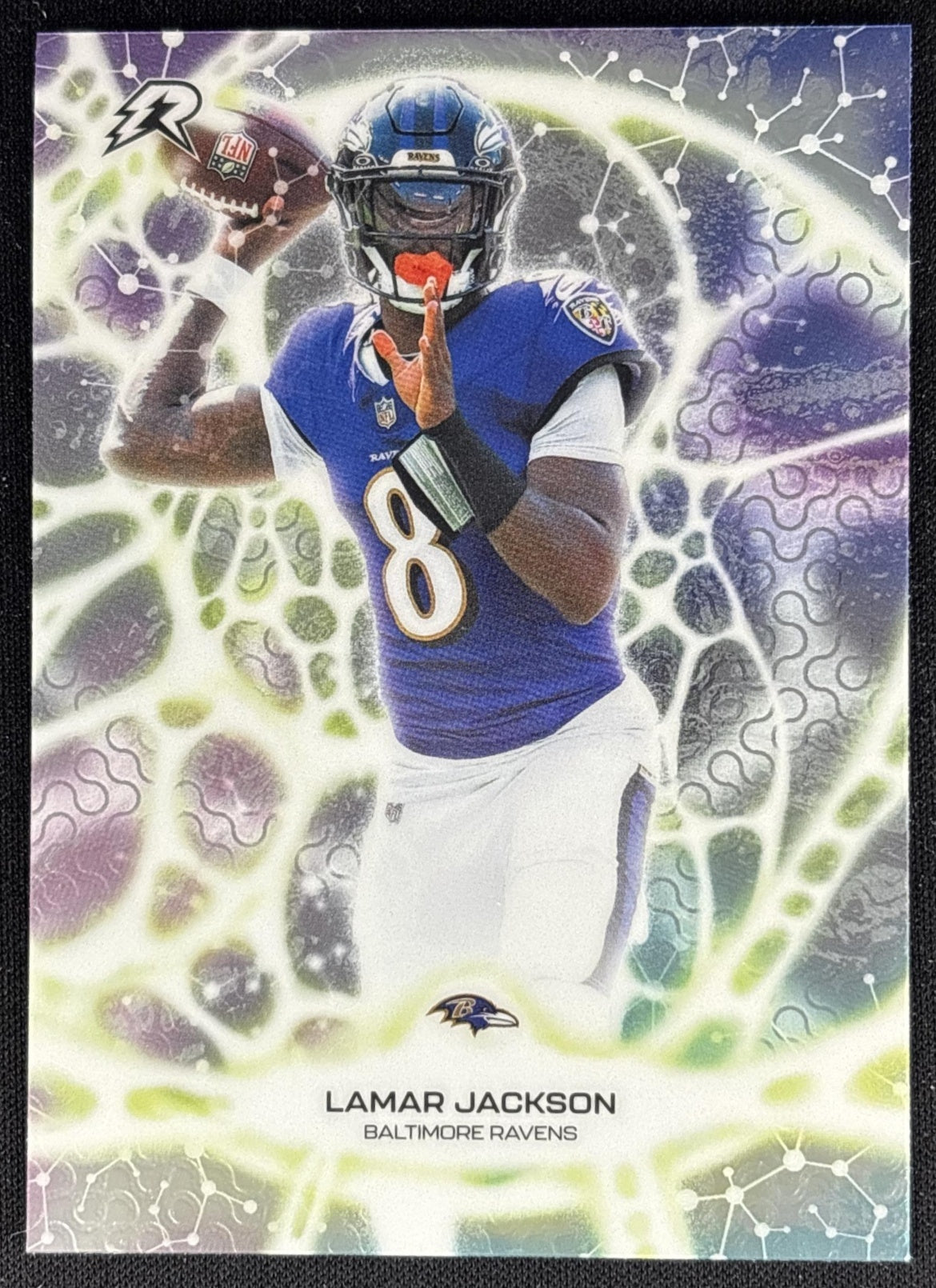 Lamar Jackson 2025 Topps Resurgence Protonyx Ravens