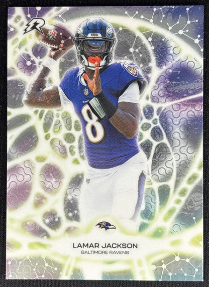 Lamar Jackson 2025 Topps Resurgence Protonyx Ravens