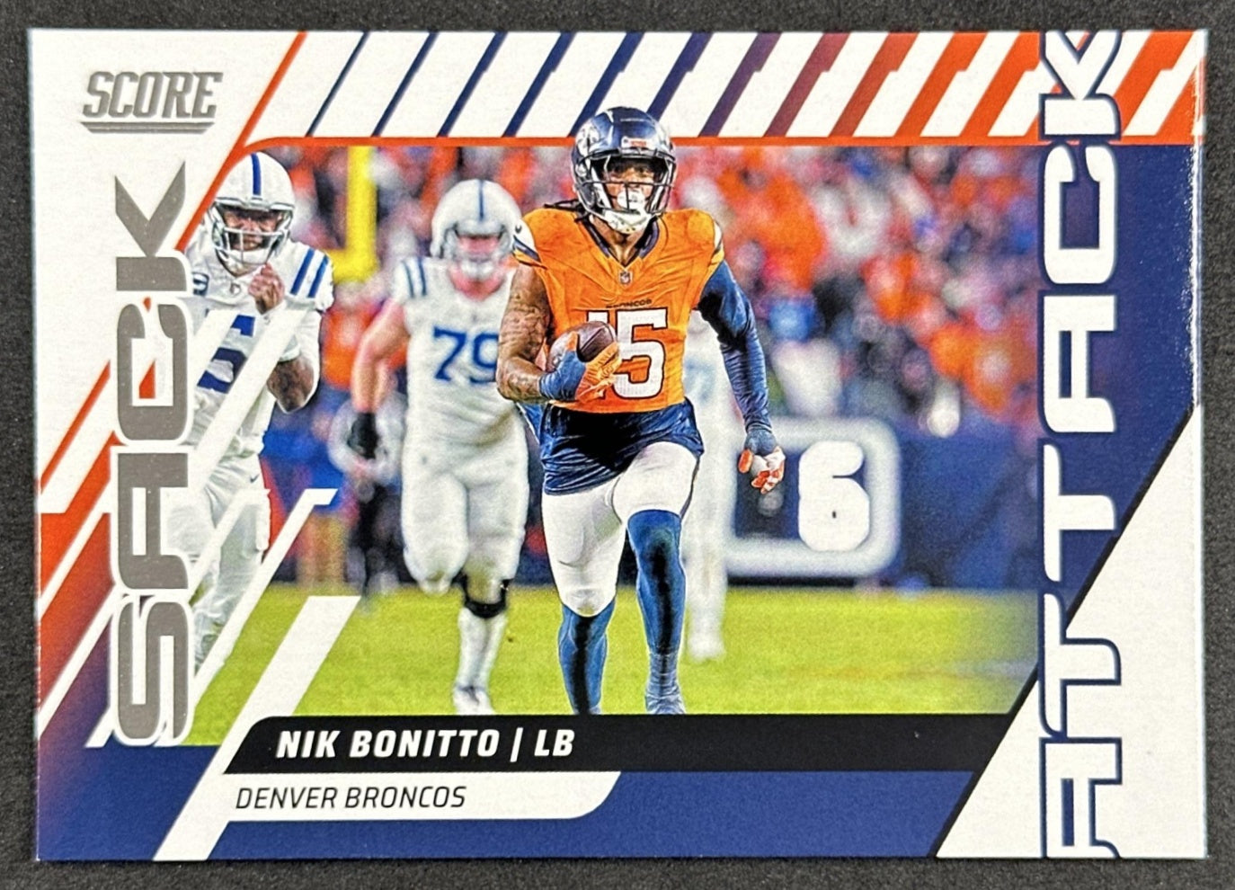 Nik Bonitto 2025 Panini Score Sack Attack Broncos