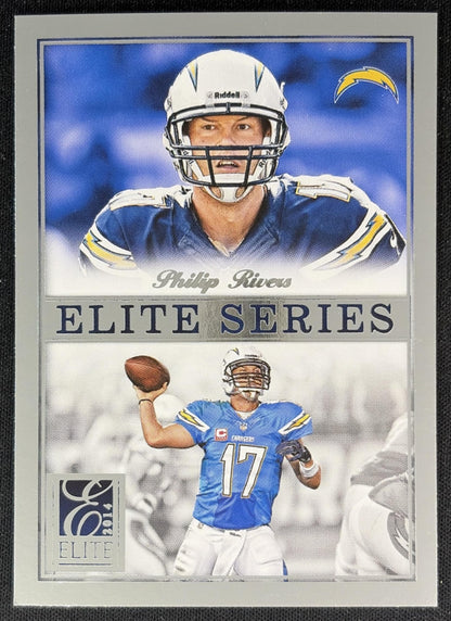 Philip Rivers 2014 Panini Elite Series Silver Chargers - Front
